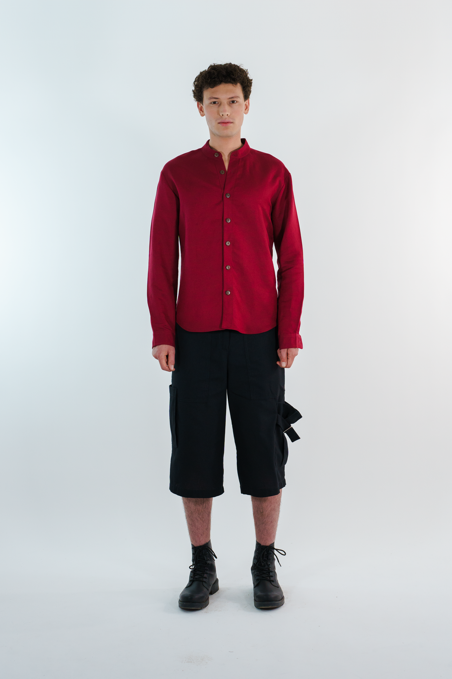 CAMISA LINO TINTO
