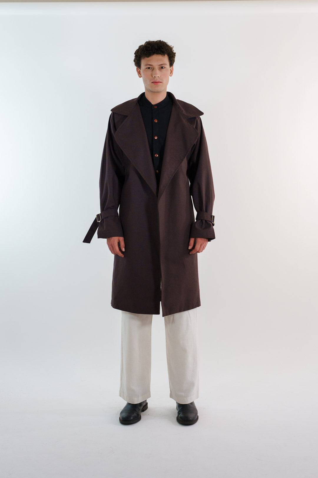 GABARDINA LONETA | CAFE OSCURO HOMBRE