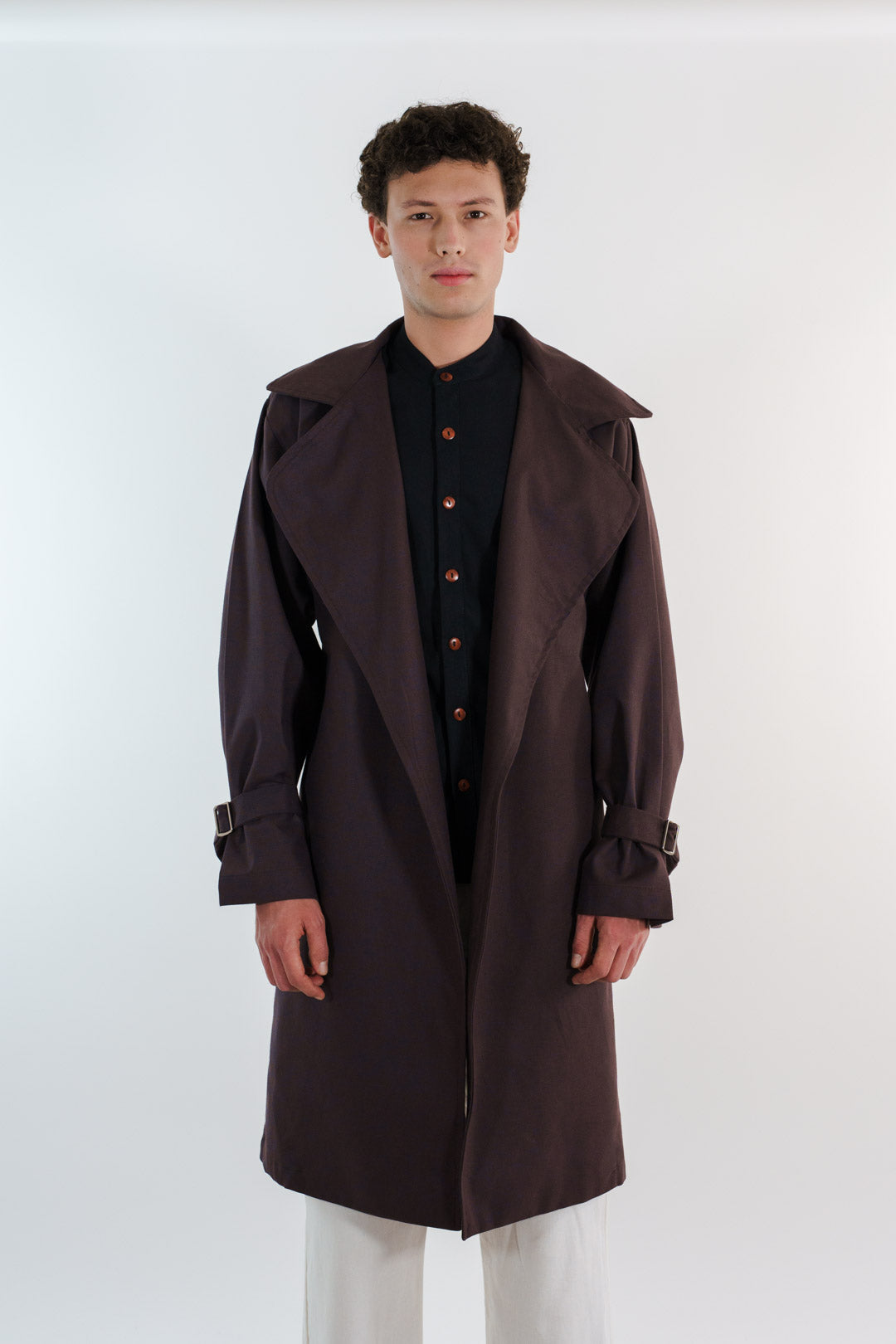 GABARDINA LONETA | CAFE OSCURO HOMBRE