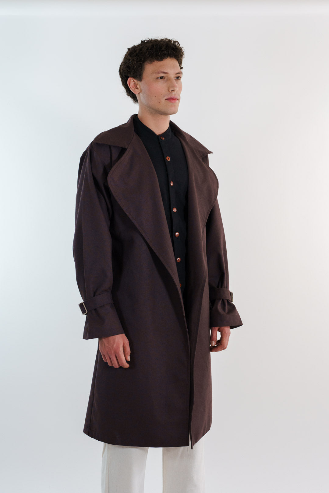 GABARDINA LONETA | CAFE OSCURO HOMBRE
