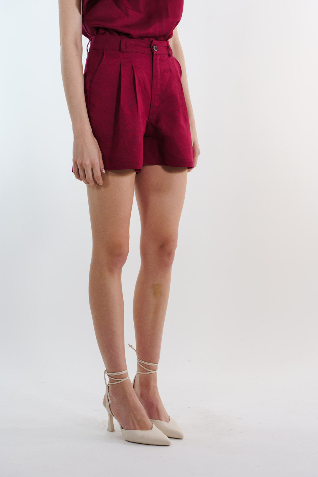 SHORT MEXICANO LINO TINTO
