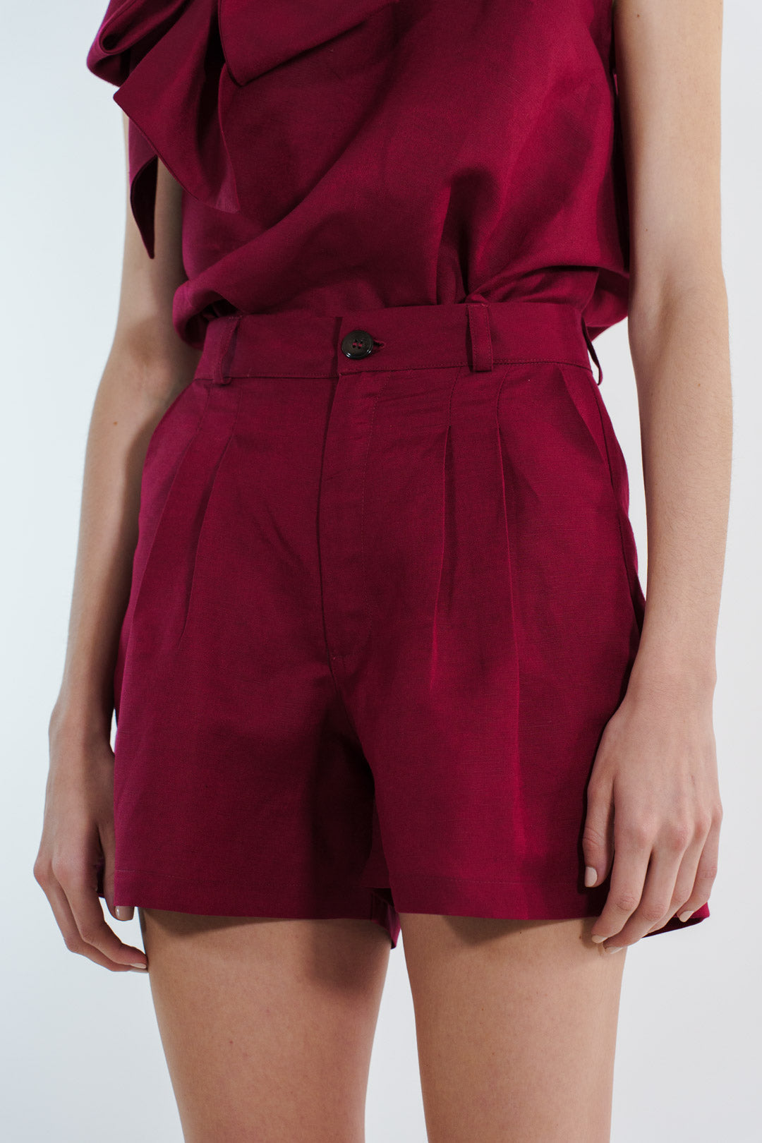 SHORT MEXICANO LINO TINTO