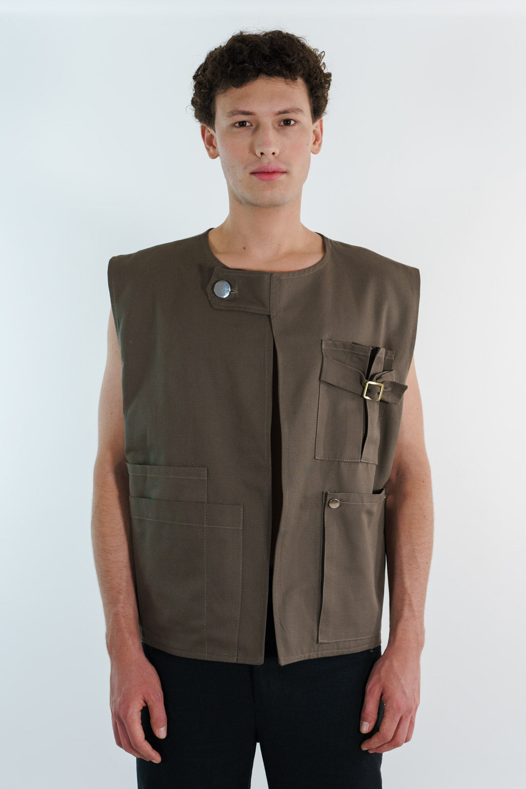 CHALECO LONETA | VERDE OLIVO HOMBRE