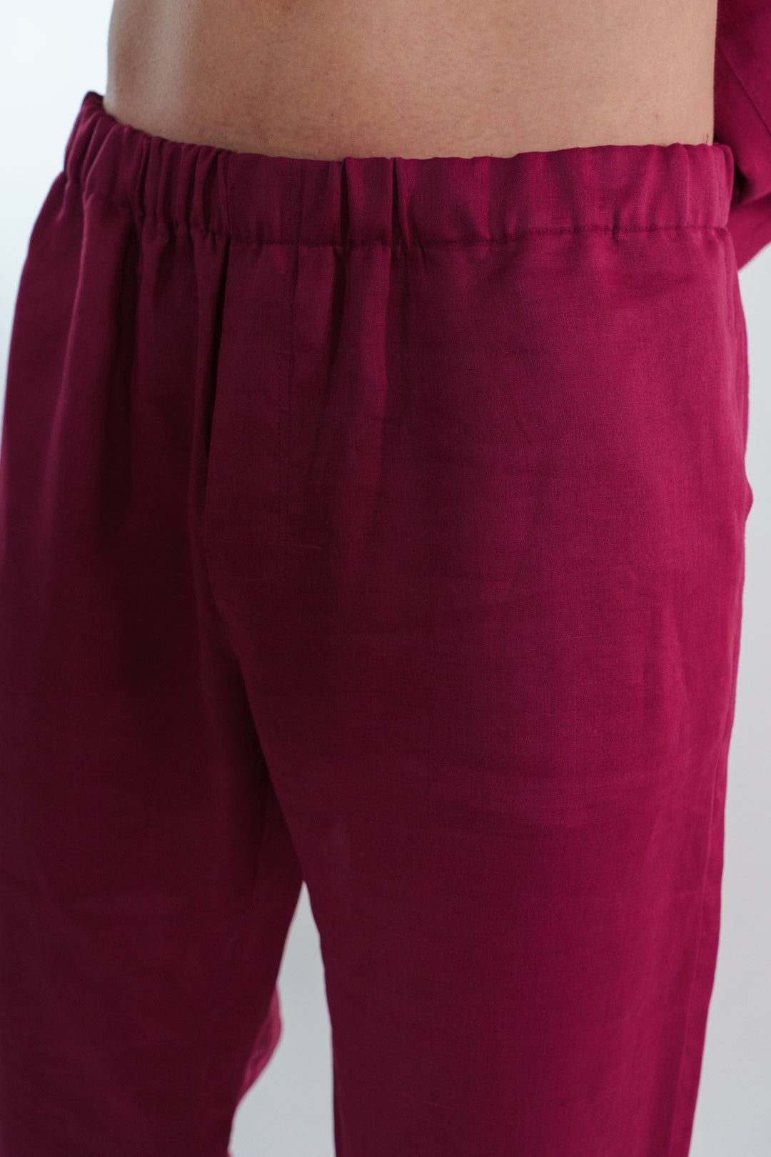 PANTALÓN ARDENAS LINO TINTO HOMBRE