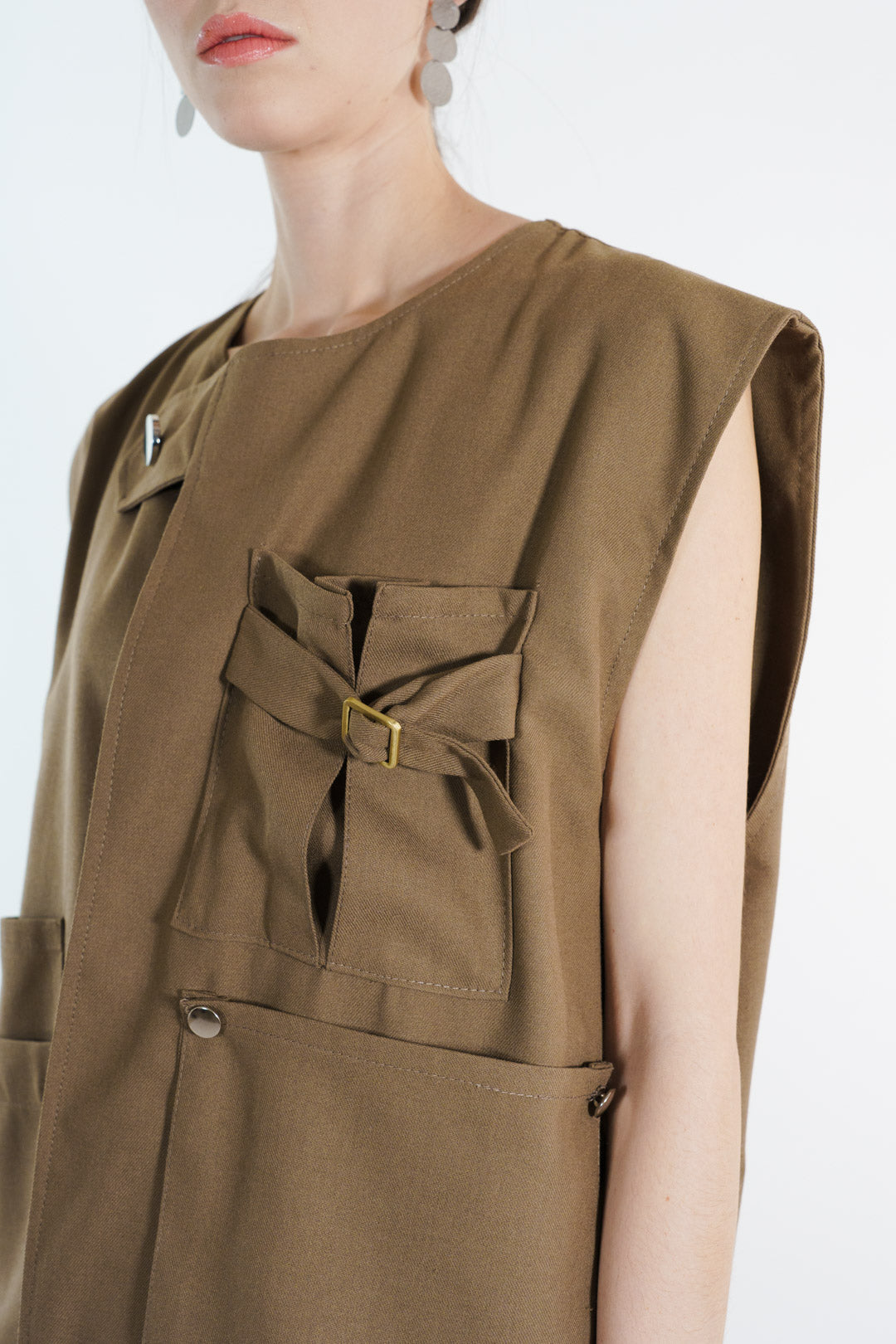 CHALECO | CAFE CAMEL MUJER