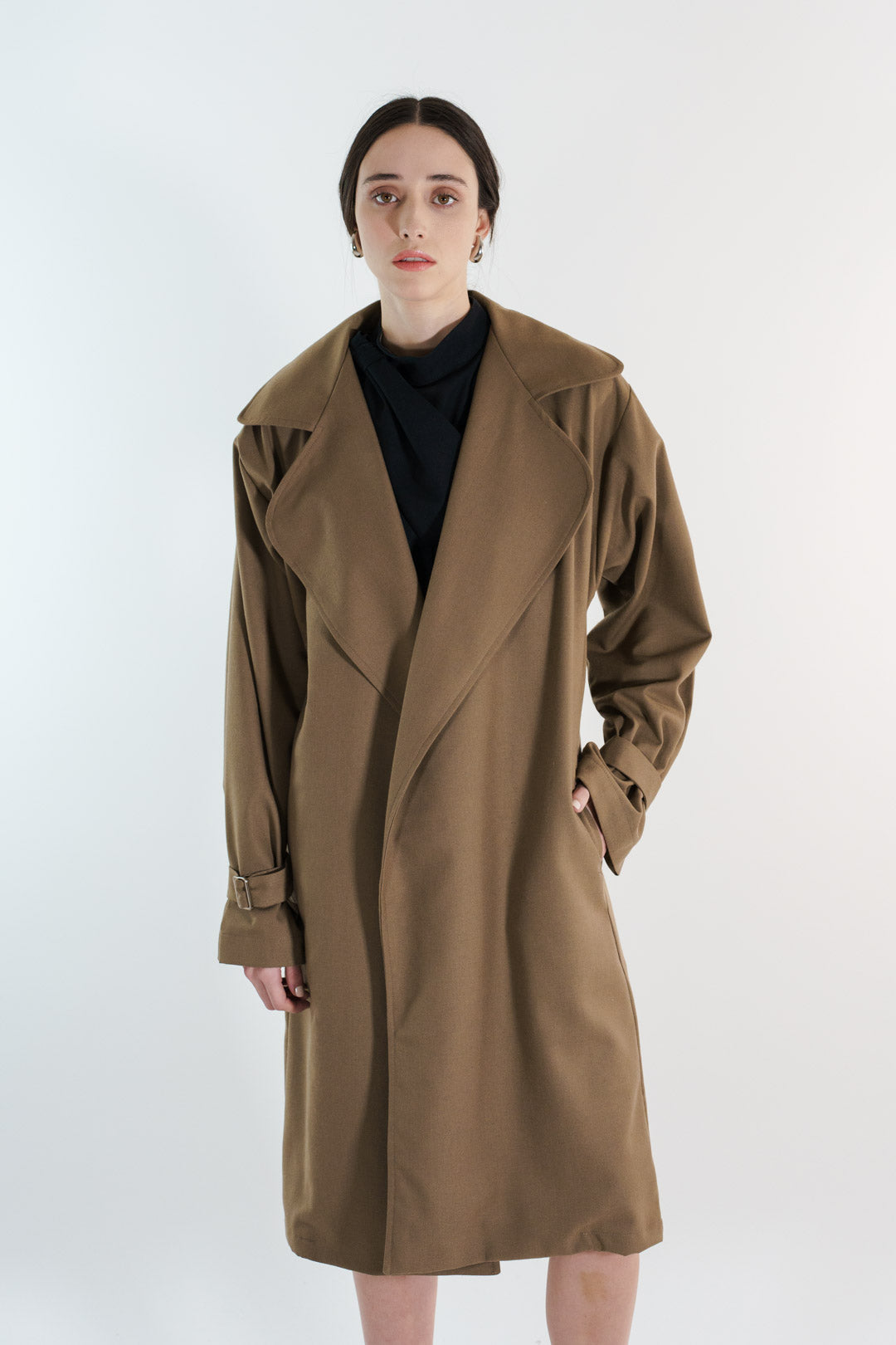 GABARDINA | CAFE CAMEL MUJER