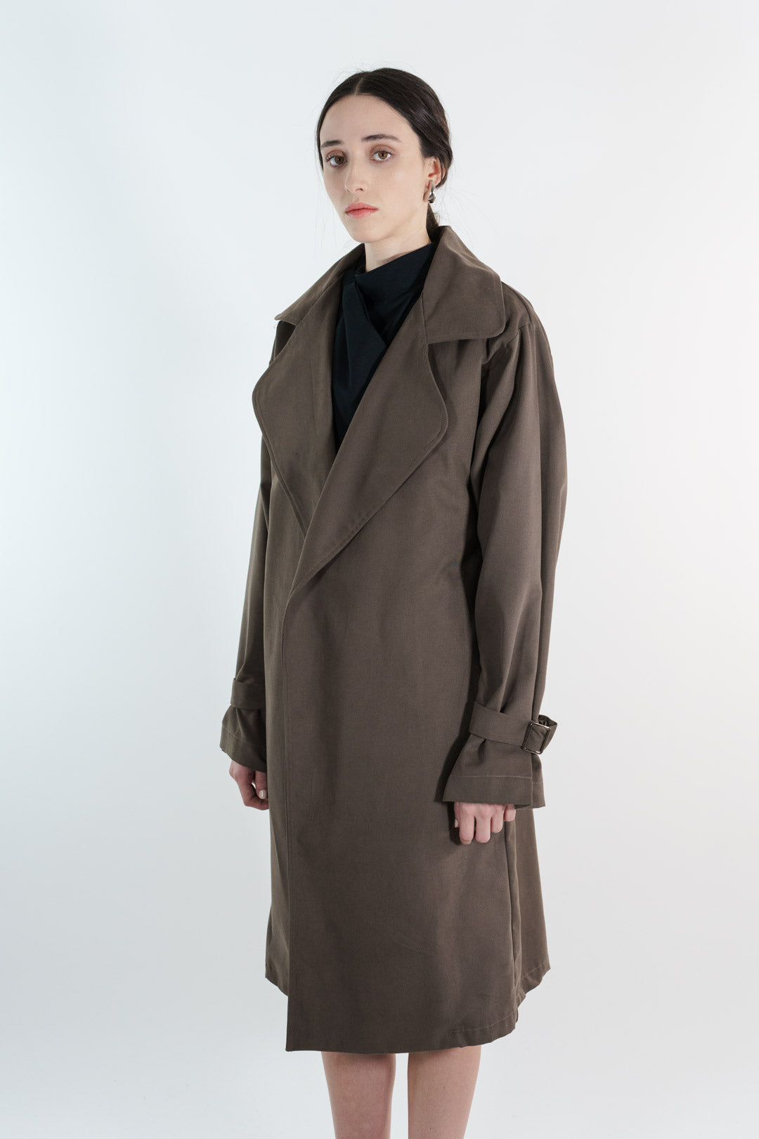 GABARDINA LONETA | VERDE OLIVO MUJER