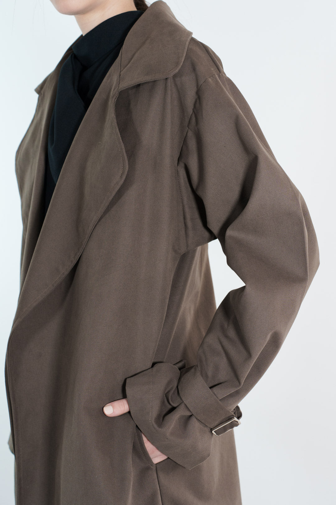 GABARDINA LONETA | VERDE OLIVO MUJER