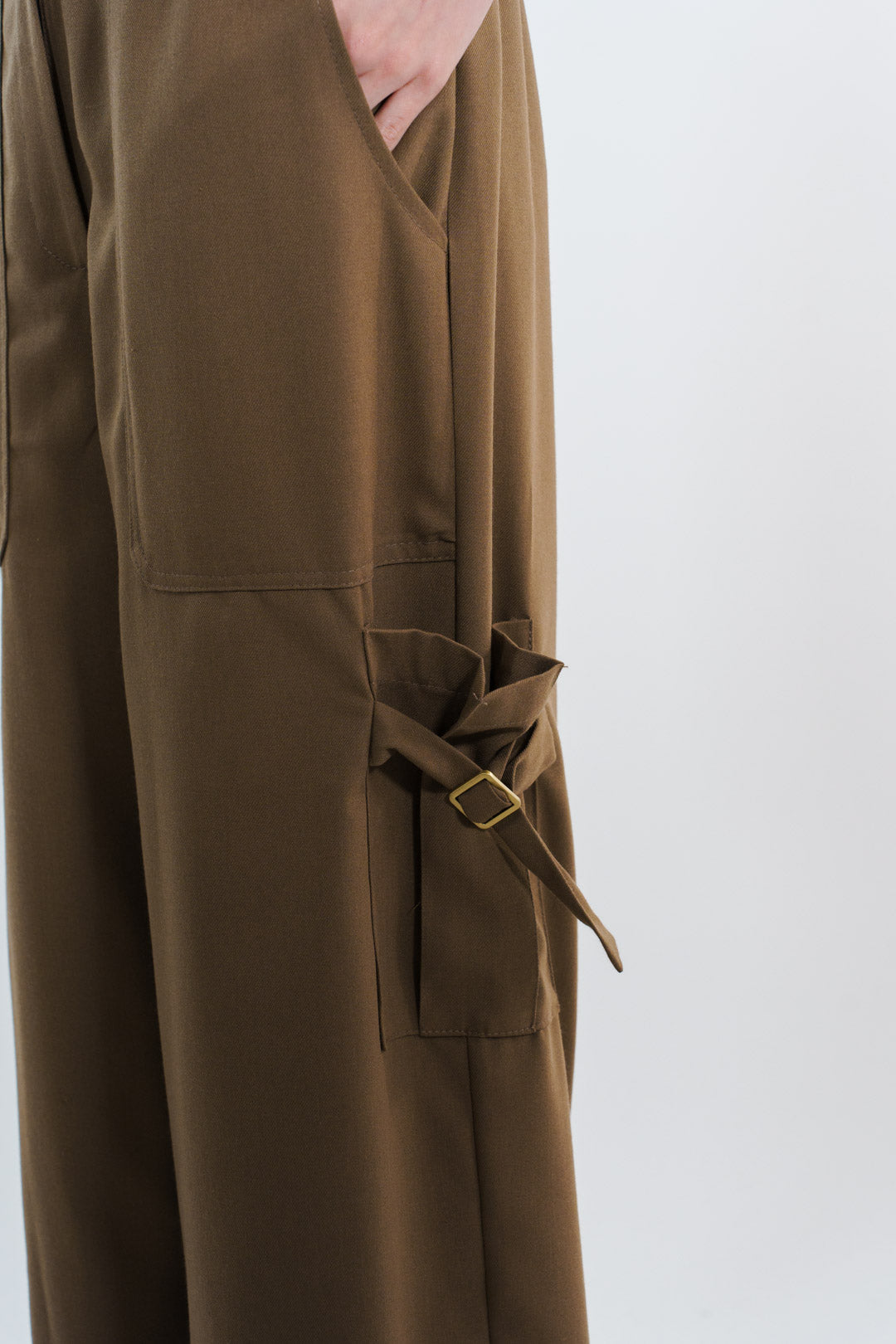 PANTALON CARGO | CAFE CAMEL MUJER
