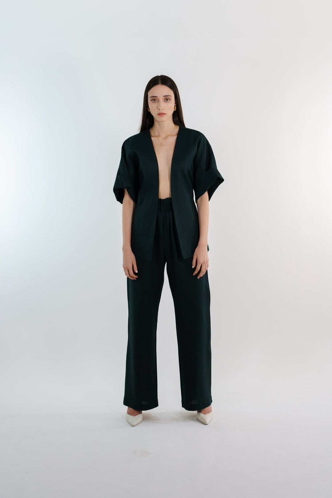 KIMONO MAUI | VERDE BOTELLA
