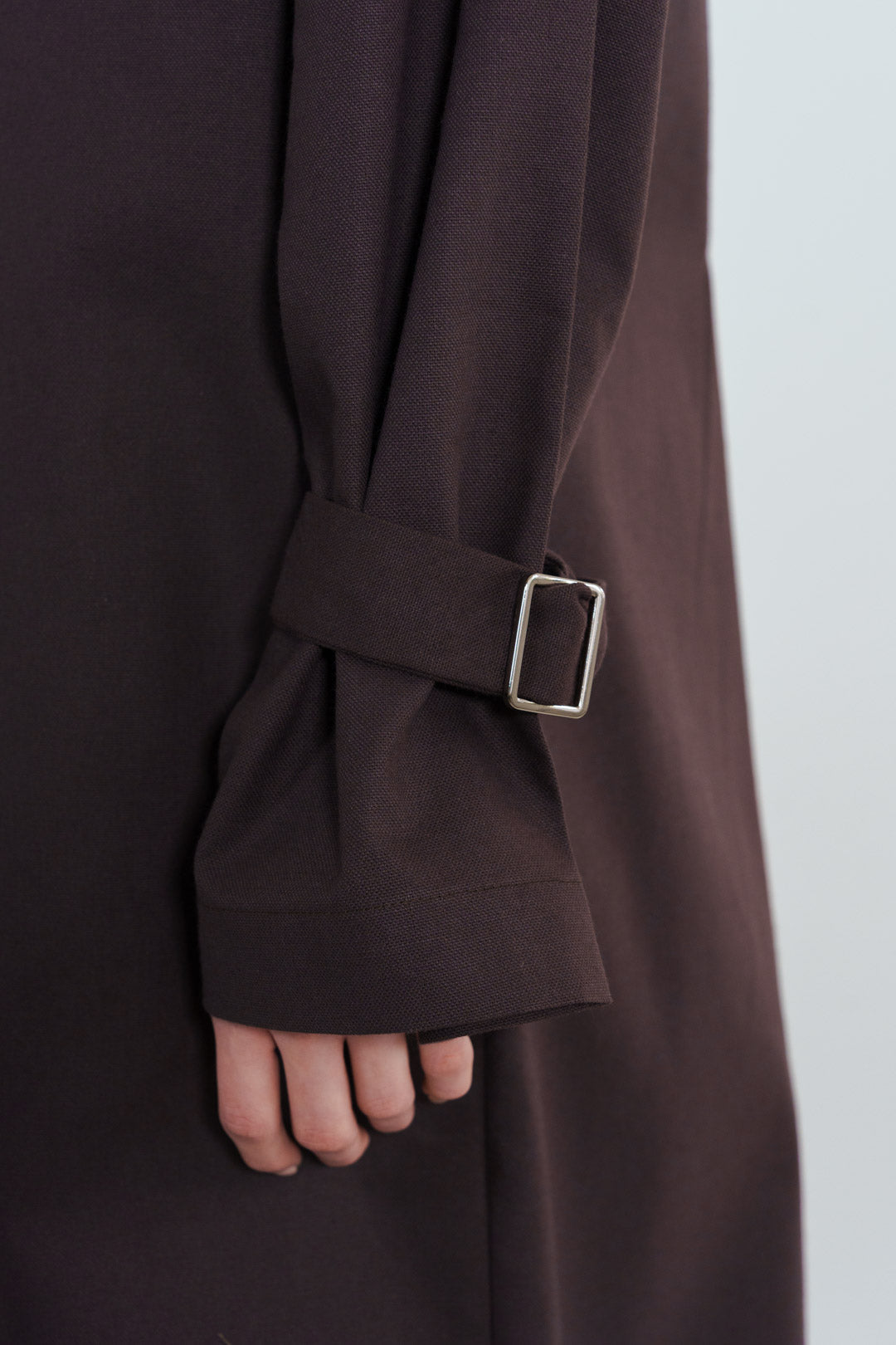 GABARDINA LONETA | CAFE OSCURO MUJER
