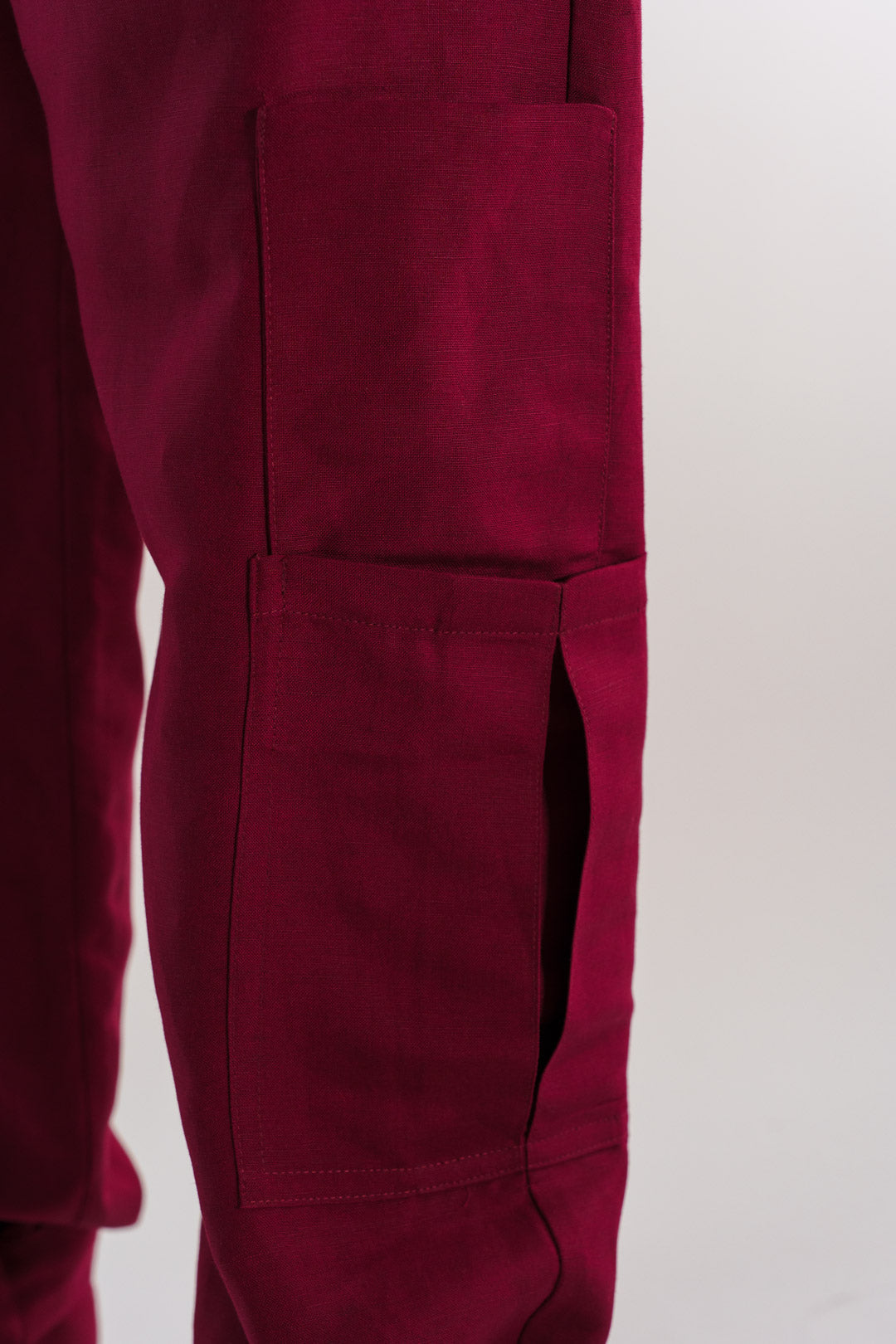 PANTALÓN CARGO LINO TINTO
