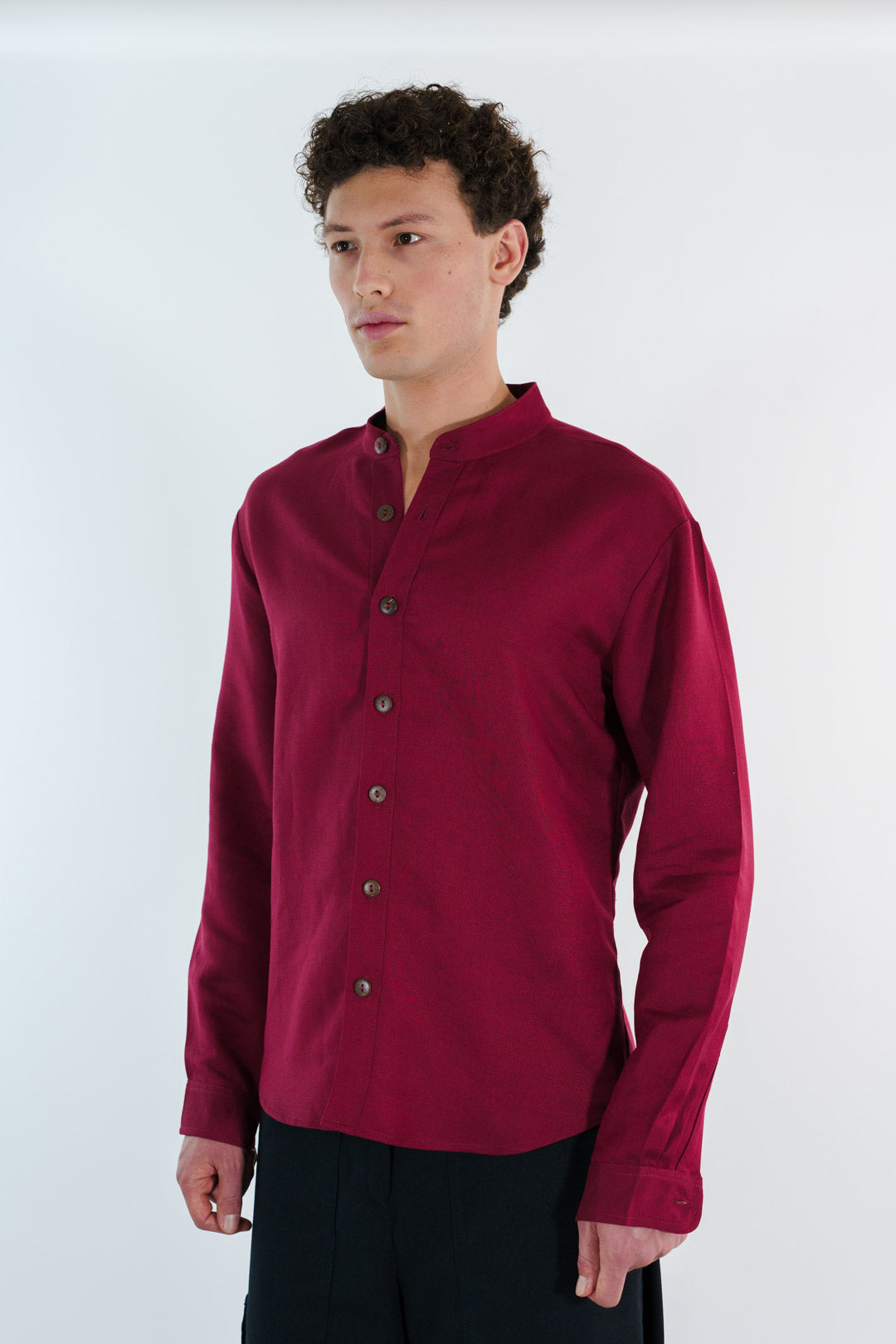 CAMISA LINO TINTO
