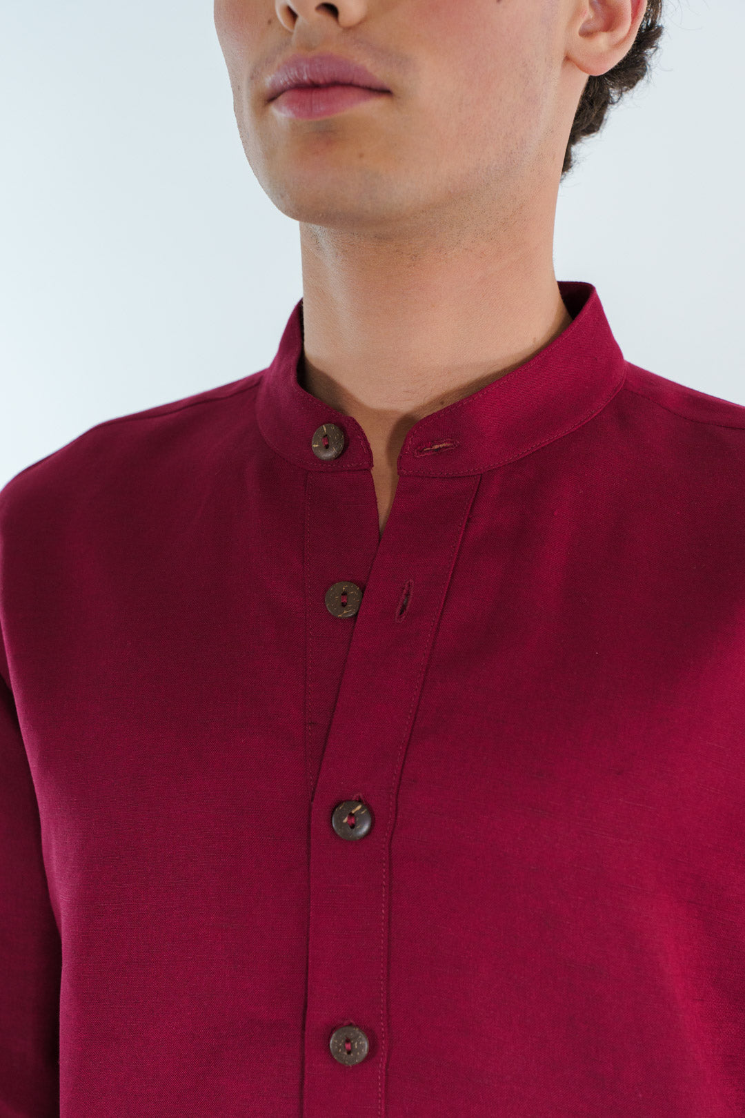 CAMISA LINO TINTO
