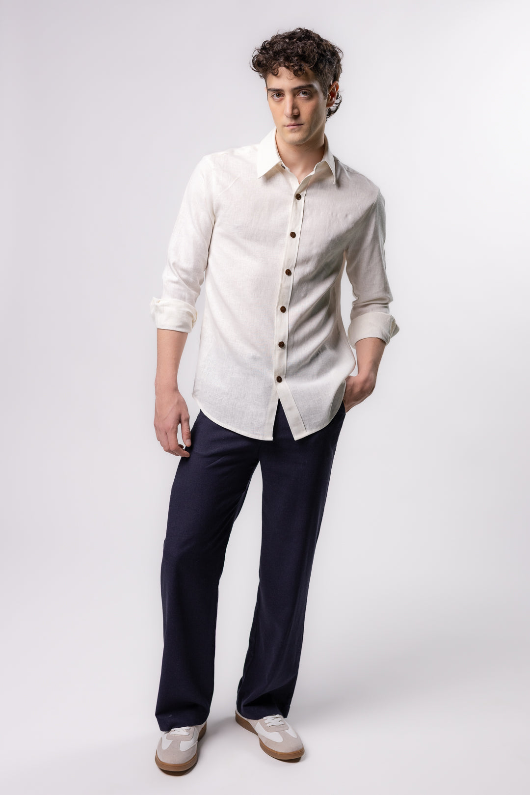 CAMISA DE VESTIR | BLANCO