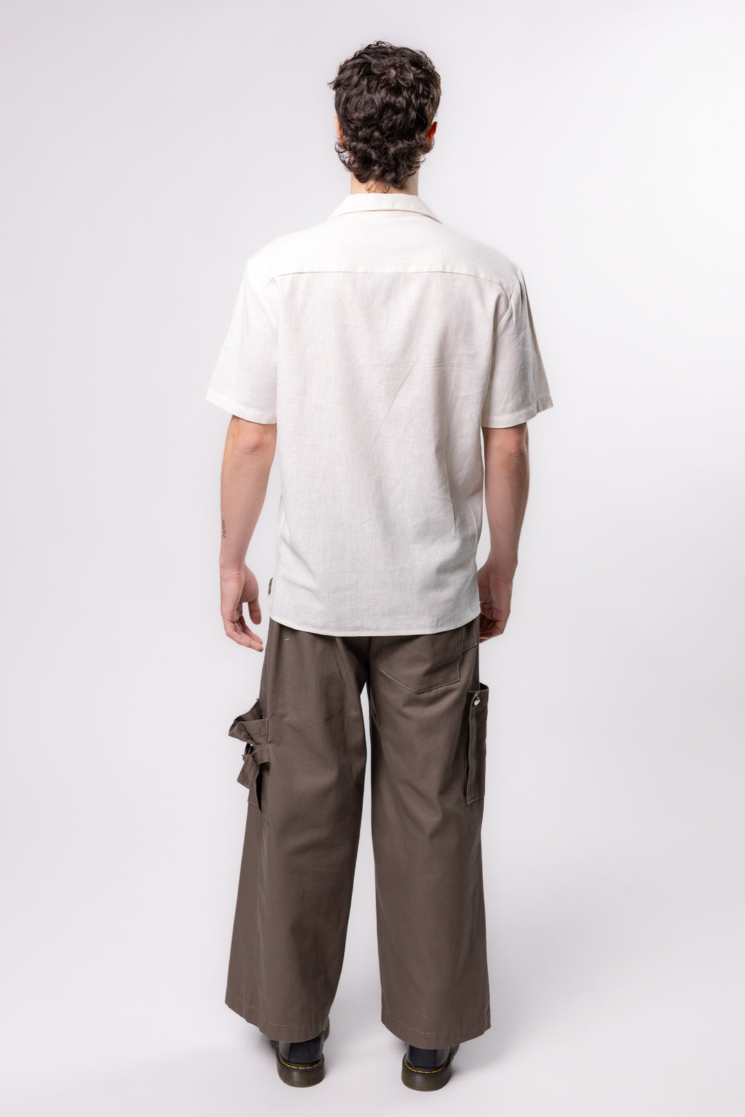 CAMISA TIPO BOLOS | BLANCO