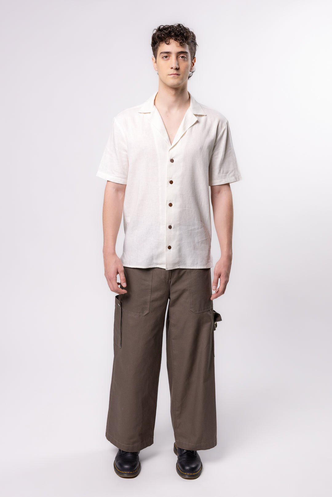 CAMISA TIPO BOLOS | BLANCO