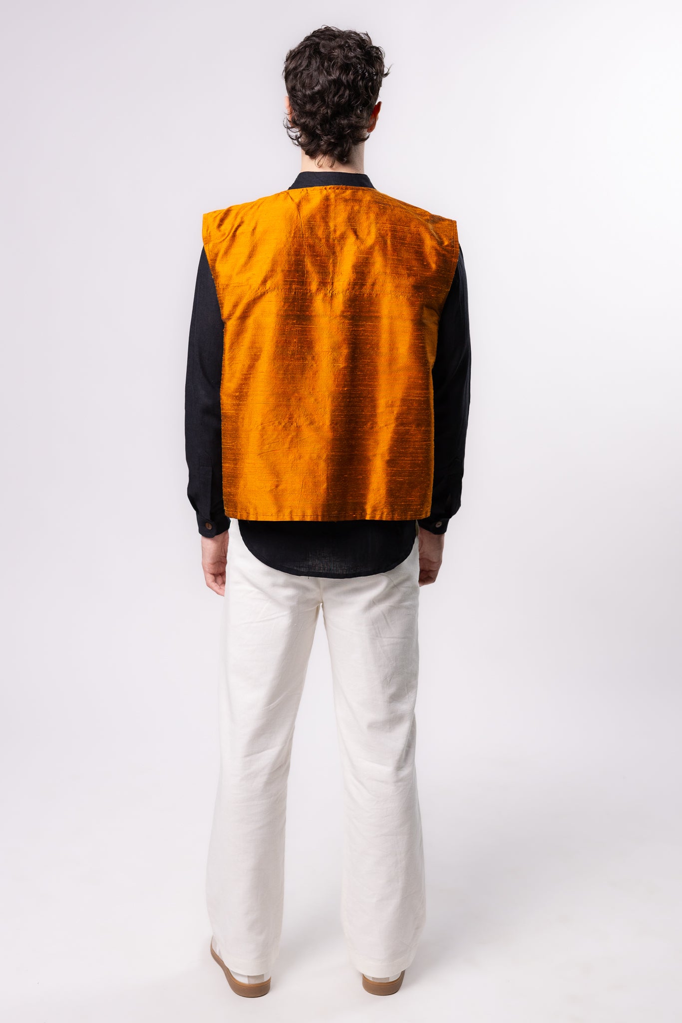 CHALECO CARGO | NARANJA METALICO