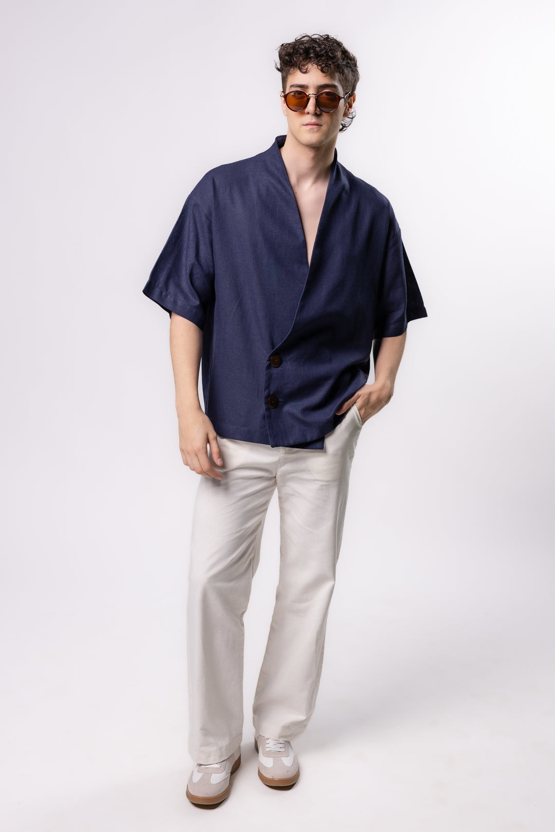 ENSAMBLE LINO | AZUL MARINO