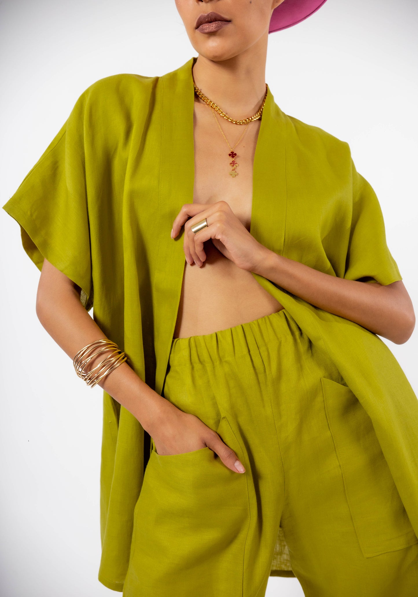 KIMONO BACALAR | VERDE LIMA