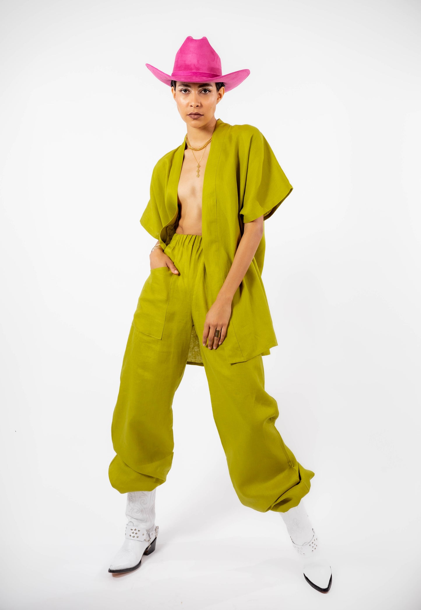 KIMONO BACALAR | VERDE LIMA