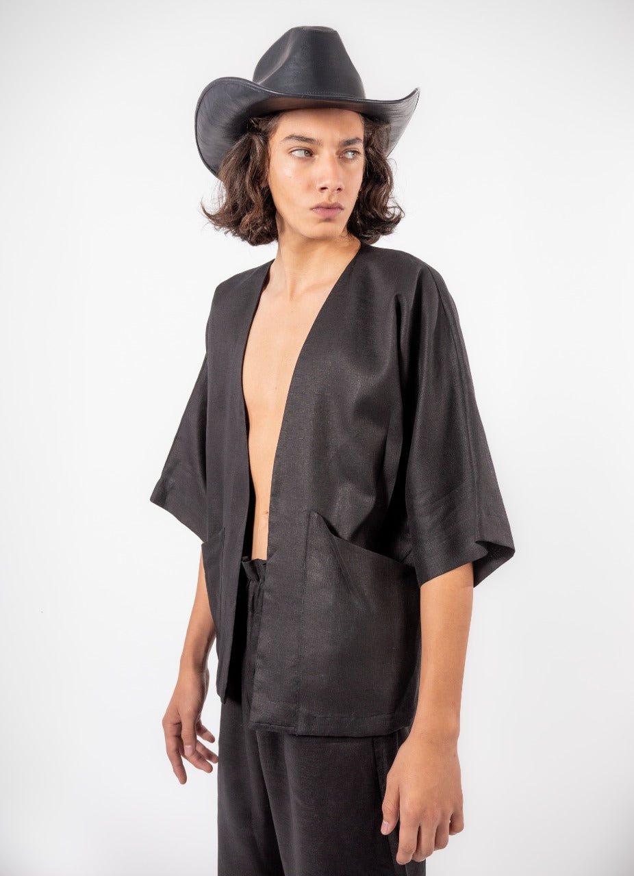 KIMONO ITALIA | NEGRO