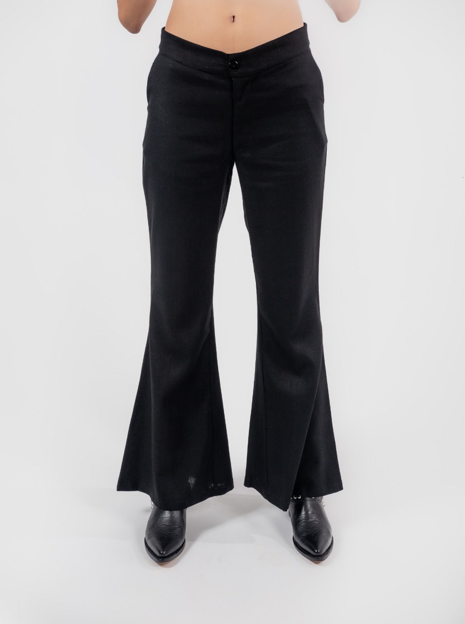 PANTALÓN KENIA (ACAMPANADO) / NEGRO
