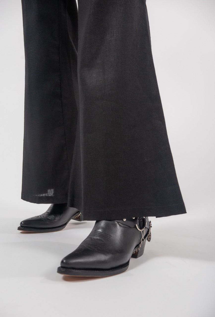 PANTALÓN KENIA (ACAMPANADO) / NEGRO