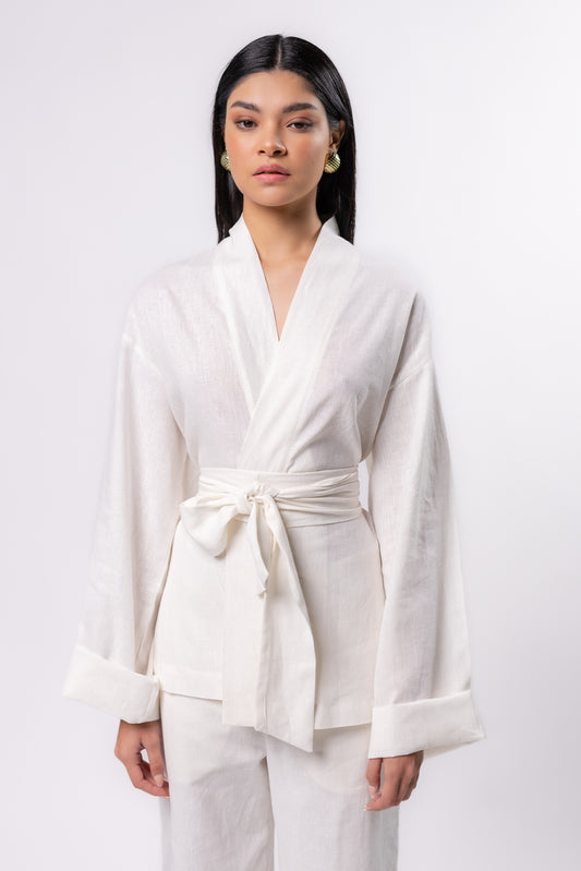 KIMONO NOME | BLANCO