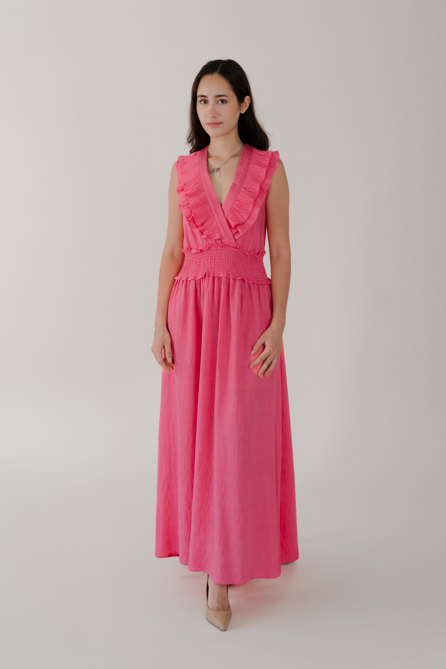 VESTIDO FLORENCIA ROSA